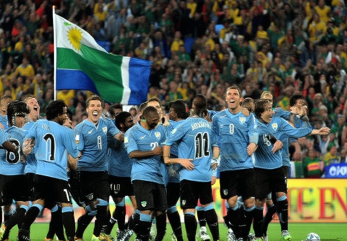 乌拉圭3-0完胜南非：苏亚雷斯闪耀，乌拉圭团队力量铸就世界杯辉煌